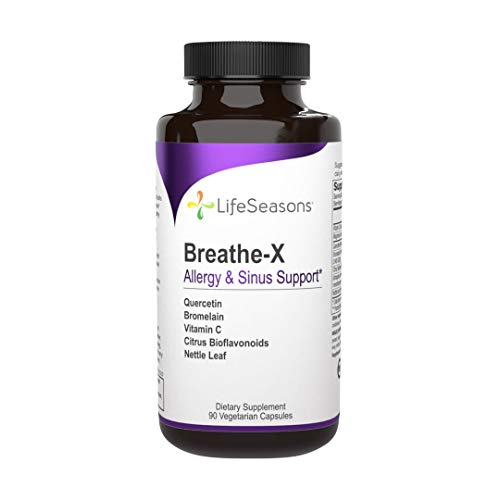 Foto 2 pulgar | Suplemento Lifeseasons Breathe-x Allergy Relief 90 Cápsulas - Venta Internacional.