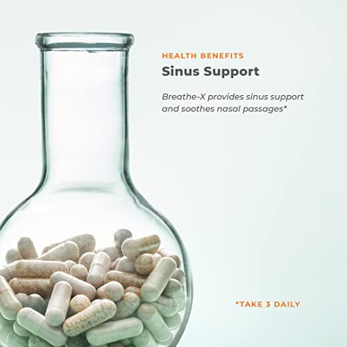 Foto 5 pulgar | Suplemento Lifeseasons Breathe-x Allergy Relief 90 Cápsulas - Venta Internacional.