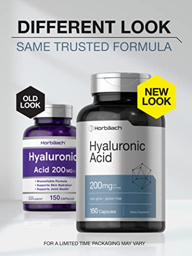 Foto 4 pulgar | Suplemento De Ácido Hialurónico Horbäach 200 Mg 150 Cápsulas - Venta Internacional.