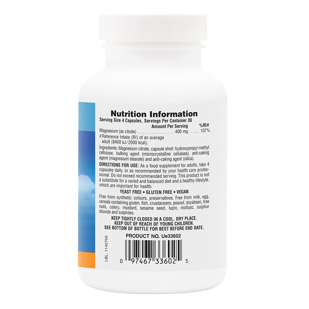 Foto 3 pulgar | Suplemento Nature's Plus Kalmassure Magnesio 400 Mg 90 Cápsulas - Venta Internacional.