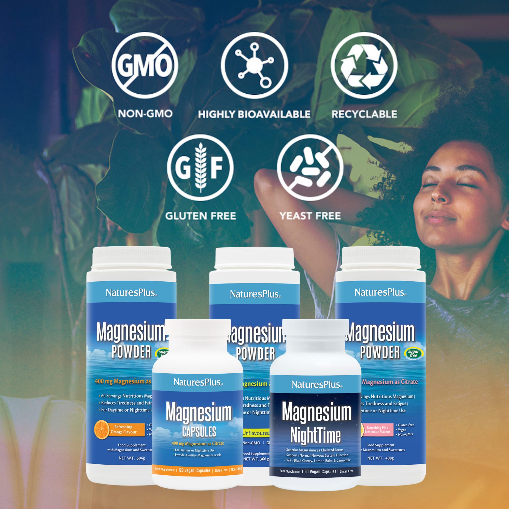 Foto 7 pulgar | Suplemento Nature's Plus Kalmassure Magnesio 400 Mg 90 Cápsulas - Venta Internacional.