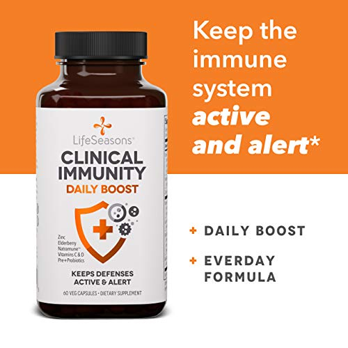 Foto 5 pulgar | Suplemento Life Seasons Clinical Immunity Daily Boost, 60 Cápsulas - Venta Internacional.