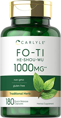 Foto 2 pulgar | Suplemento Carlyle Fo-ti 1000 Mg 180 Cápsulas De Raíz De He-shou-wu - Venta Internacional.