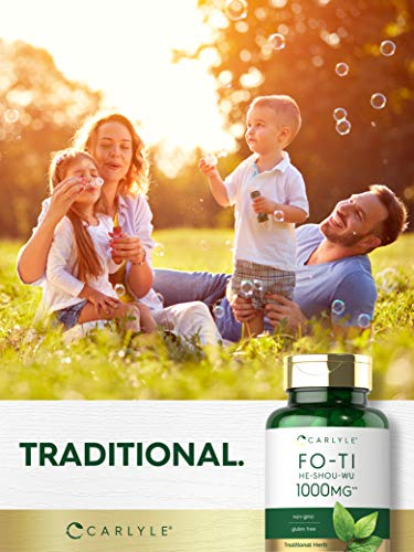 Foto 6 | Suplemento Carlyle Fo-ti 1000 Mg 180 Cápsulas De Raíz De He-shou-wu - Venta Internacional.