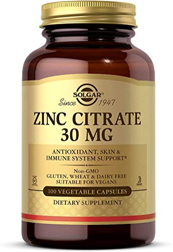 Foto 2 pulgar | Suplemento De Citrato De Zinc Solgar 30 Mg 100 Cápsulas Veganas - Venta Internacional.