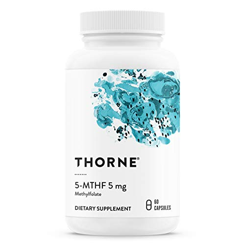 Suplemento Thorne 5-mthf 5 Mg De Metilfolato 60 Cápsulas - Venta Internacional.