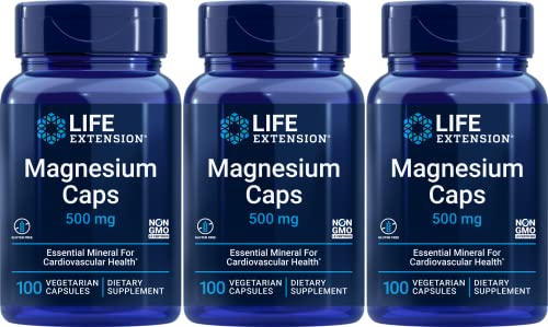 Foto 2 pulgar | Suplemento Life Extension Magnesio 500 Mg 300 Comprimidos X3 - Venta Internacional.