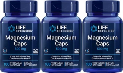 Foto 1 | Suplemento Life Extension Magnesio 500 Mg 300 Comprimidos X3 - Venta Internacional.