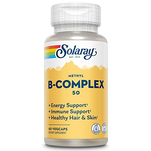 Foto 2 pulgar | Suplemento Solaray Methyl B-complex 50 Mg Para Cabello Y Piel 60  - Venta Internacional.