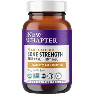 Foto 1 | Suplemento De Calcio New Chapter Bone Strength 120 Comprimidos - Venta Internacional.