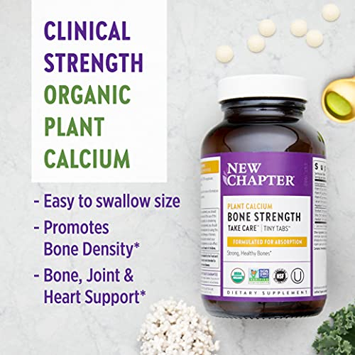 Foto 6 pulgar | Suplemento De Calcio New Chapter Bone Strength 120 Comprimidos - Venta Internacional.