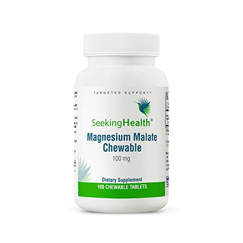 Foto 2 pulgar | Supplement Seeking Health Malato De Magnesio Masticable 100 Mg - Venta Internacional.