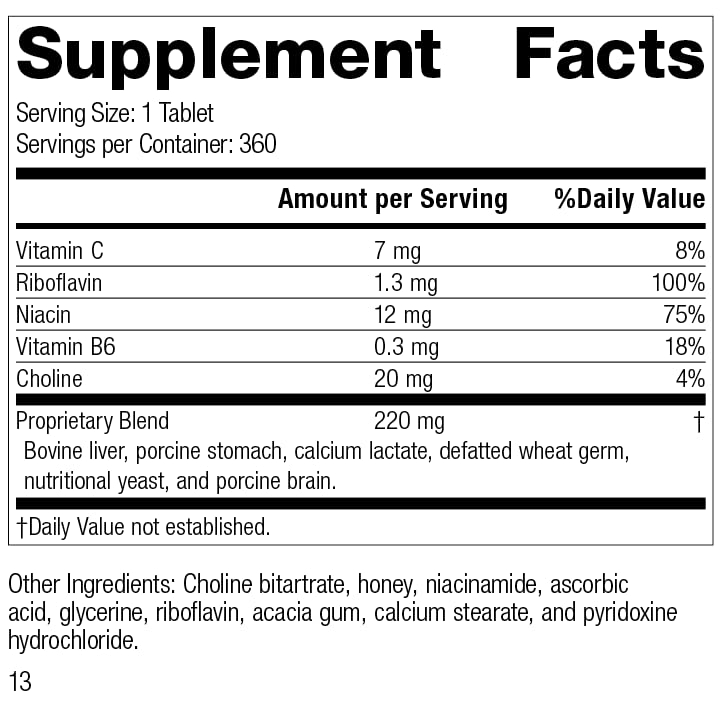 Foto 3 pulgar | Suplementos: Standard Process Cataplex G Nervous System 360 T - Venta Internacional.