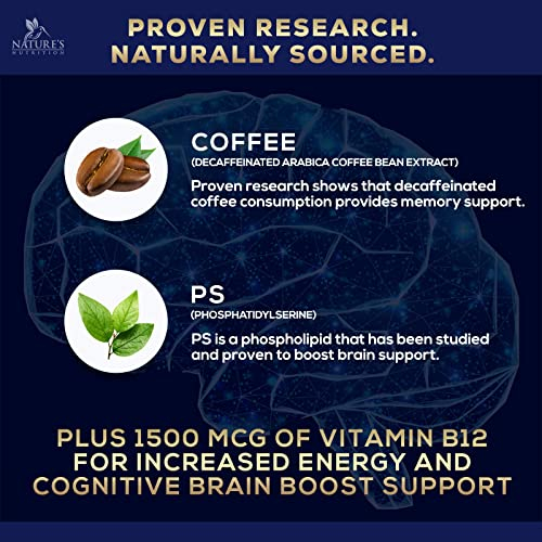 Foto 4 pulgar | Gominolas De Suplemento Nature's Nutrition Brain Focus Memory 60 - Venta Internacional.