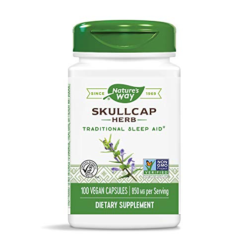 Foto 2 pulgar | Suplemento Nature's Way Scullcap Herb 100 Cápsulas 850 Mg - Venta Internacional.