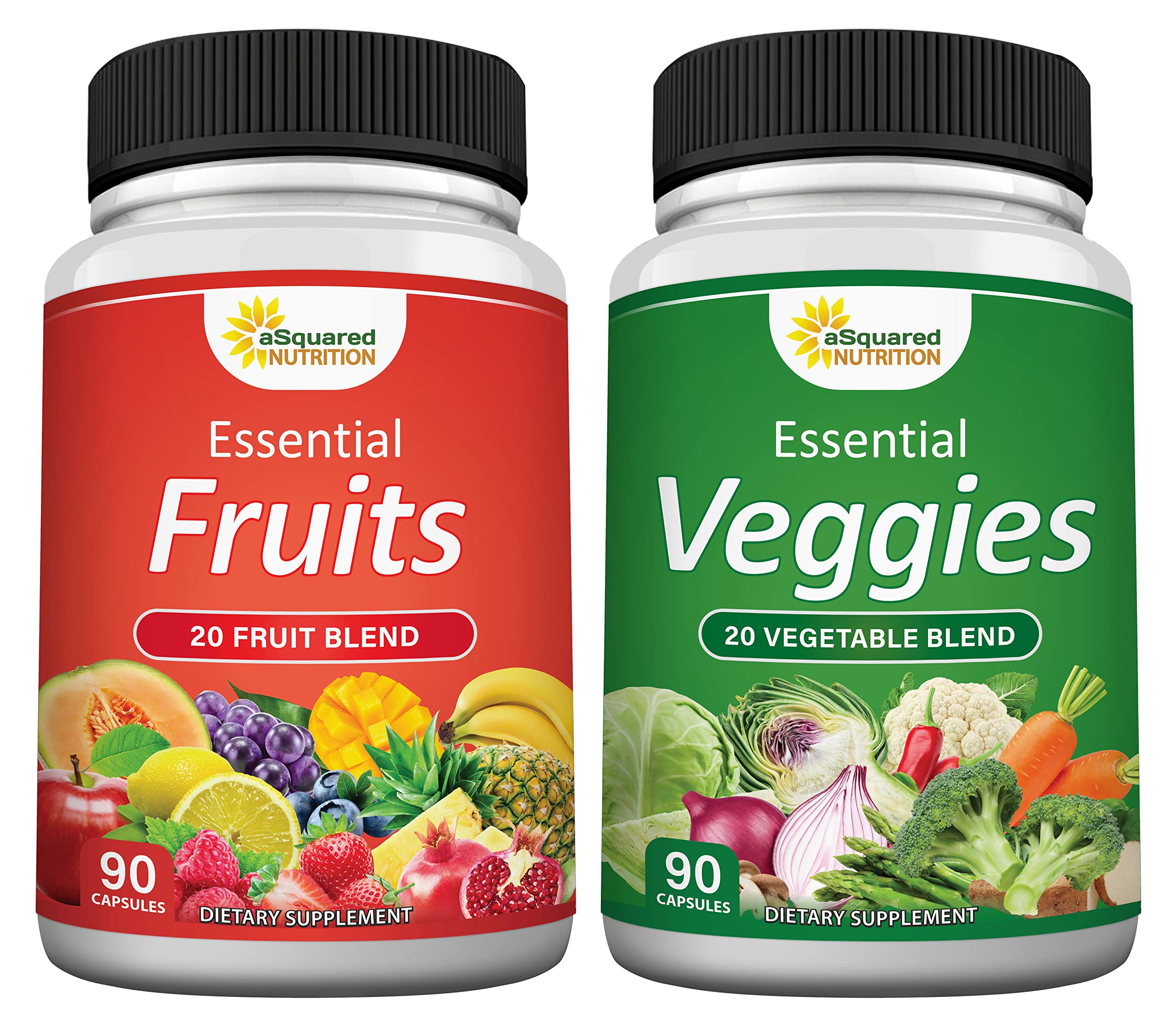 Foto 2 pulgar | Suplemento De Frutas Y Verduras De Squared Nutrition 90 Cápsulas - Venta Internacional.