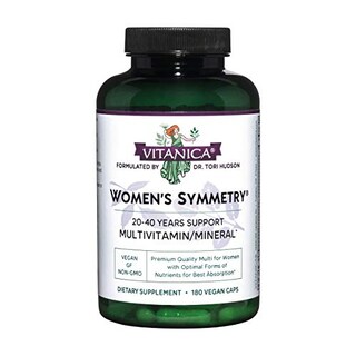 Foto 1 | Suplemento Vitanica Symmetry De Alta Potencia Para Mujer, 180 Cápsulas - Venta Internacional.