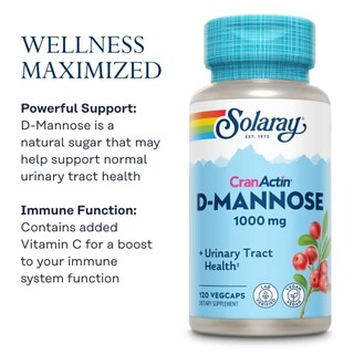 Foto 3 | Suplemento Solaray D-manose Con Cranactin Y Arándano 400 Mg - Venta Internacional.