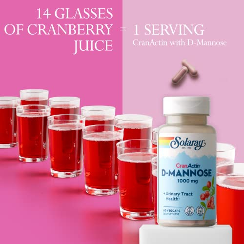 Foto 4 | Suplemento Solaray D-manose Con Cranactin Y Arándano 400 Mg - Venta Internacional.
