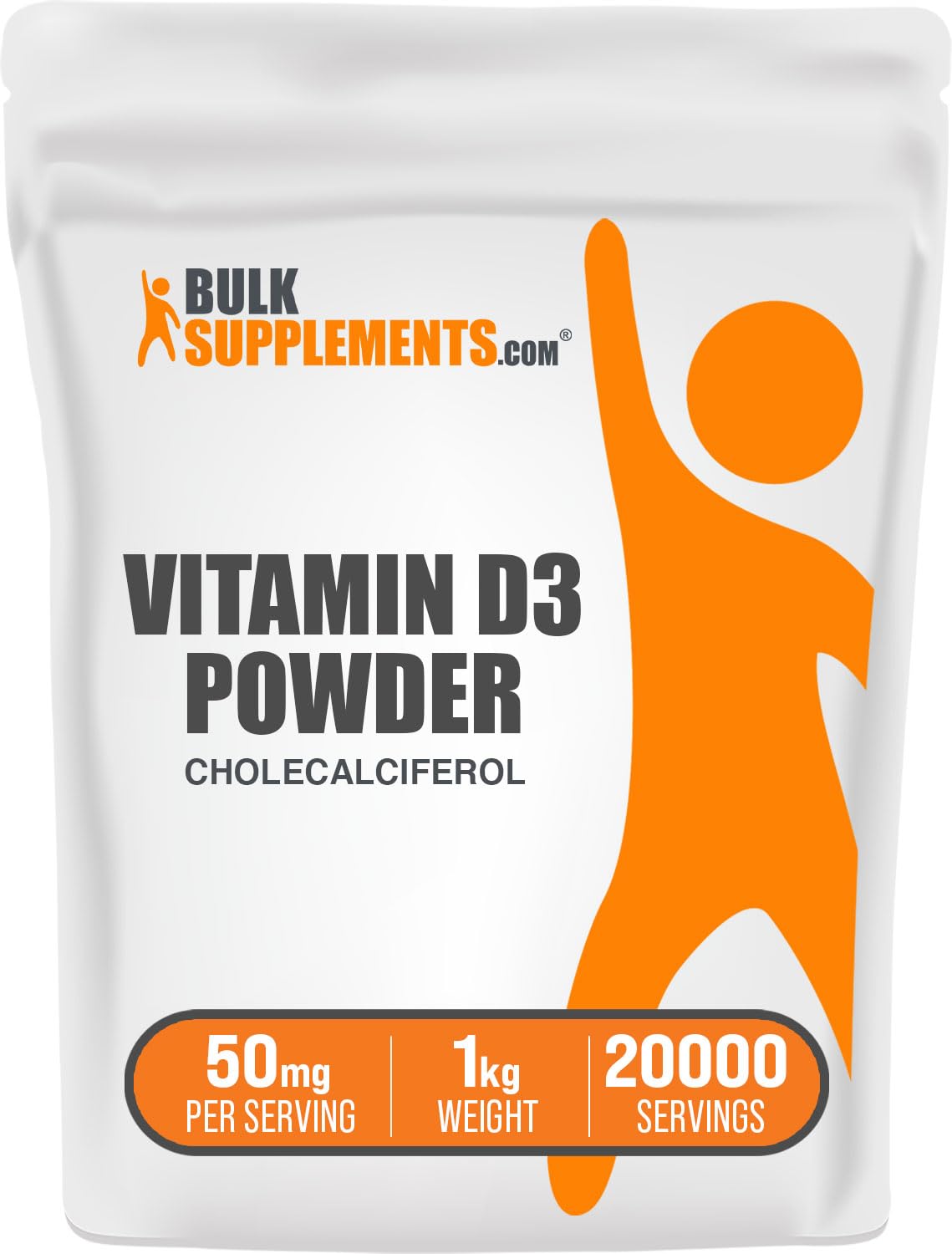 Foto 2 pulgar | Vitamina D3 En Polvo Bulksupplements.com Colecalciferol 125 Mcg - Venta Internacional.
