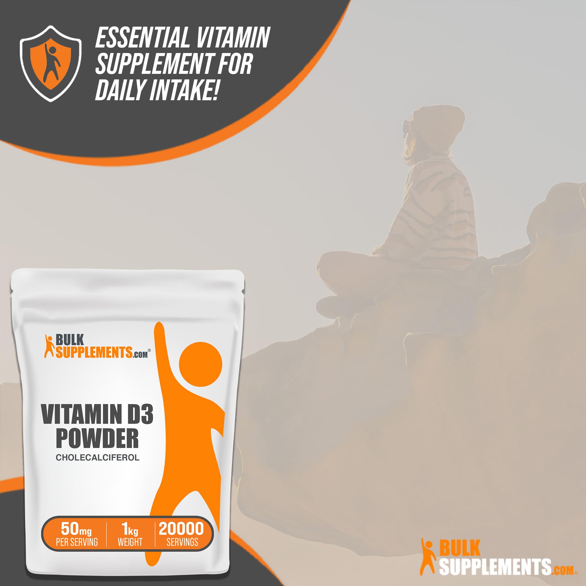 Foto 5 pulgar | Vitamina D3 En Polvo Bulksupplements.com Colecalciferol 125 Mcg - Venta Internacional.
