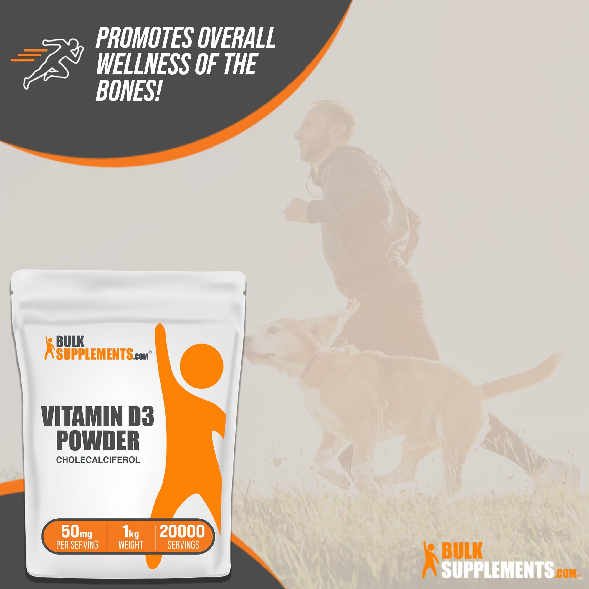 Foto 6 pulgar | Vitamina D3 En Polvo Bulksupplements.com Colecalciferol 125 Mcg - Venta Internacional.