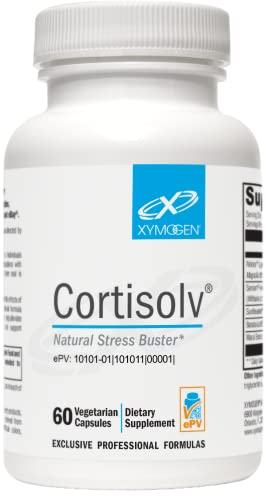 Suplemento Xymogen Cortisolv Natural Stress Buster 60 Cápsulas - Venta Internacional.