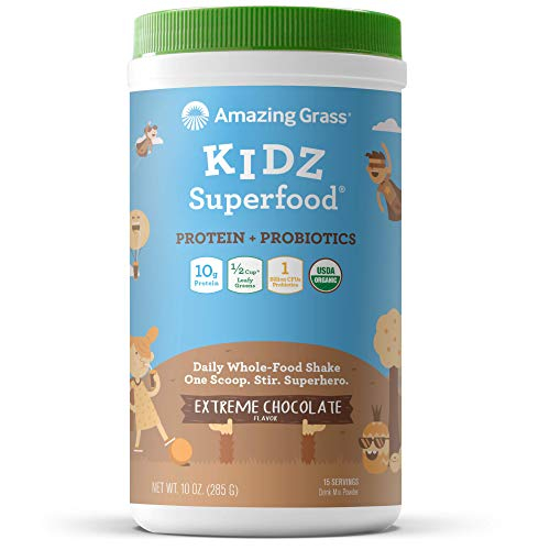 Foto 2 pulgar | Suplemento Amazing Grass Kidz Superfood Extreme Chocolate - Venta Internacional.