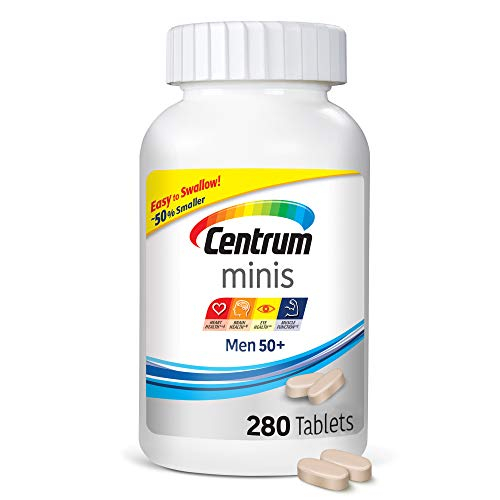 Foto 2 pulgar | Suplemento Multivitamínico Centrum Minis Men 50+, 280 Comprimidos - Venta Internacional.