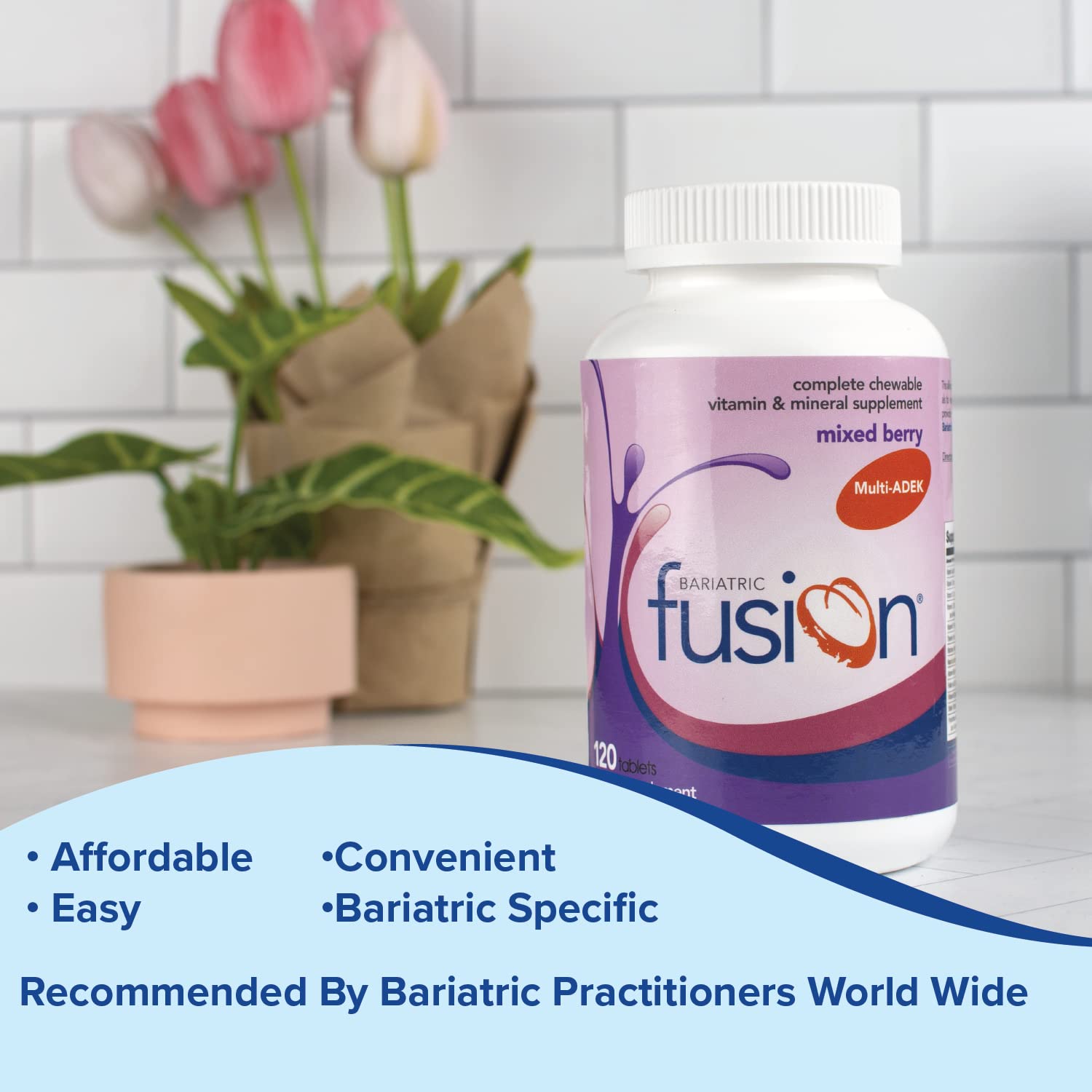Foto 7 | Suplemento Multivitamínico Masticable Bariatric Fusion Adek Vitam - Venta Internacional.