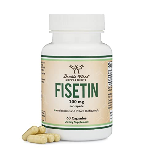 Foto 2 pulgar | Suplementos Double Wood Fisetin, Cápsulas De 100 Mg, 60 Unidades - Venta Internacional.