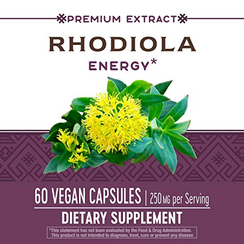 Foto 3 pulgar | Suplemento Nature's Way Premium Extract Rhodiola Energy 60 C - Venta Internacional.