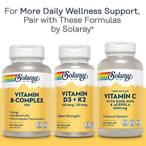 Foto 7 pulgar | Suplemento Solaray Calcium Magnesium 2:1 180 Vegcaps - Venta Internacional.