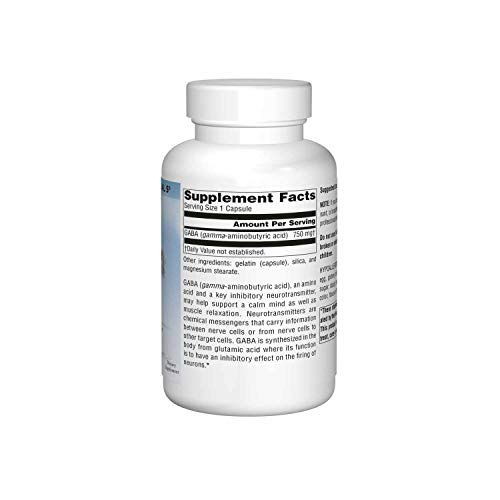 Foto 4 pulgar | Supplement Source Naturals Serene Science Gaba 750 Mg 180 Cápsulas - Venta Internacional.