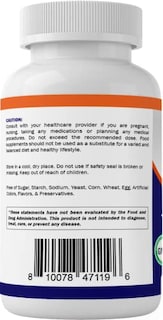 Foto 5 | Suplemento Vitamático De Metil Folato 15 Mg 120 Cápsulas - Venta Internacional.