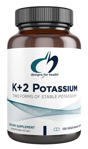 Foto 2 pulgar | Supplement Designs For Health K+2 Potasio 300 Mg 120 Cápsulas - Venta Internacional.