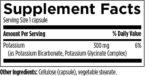 Foto 5 pulgar | Supplement Designs For Health K+2 Potasio 300 Mg 120 Cápsulas - Venta Internacional.