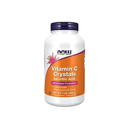 Foto 2 pulgar | Suplemento Now: Cristales De Vitamina C (ácido Ascórbico) 454 G - Venta Internacional.