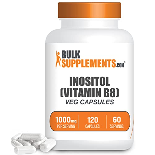 Suplemento Bulksupplements.com Inositol 1000 Mg 120 Cápsulas - Venta Internacional.