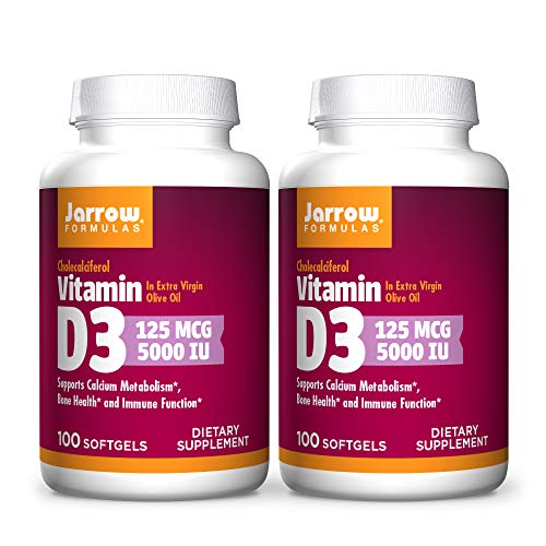 Foto 2 pulgar | Suplemento De Vitamina D3 De Jarrow Formulas, 5000 Ui, 100 Cápsulas Blandas X - Venta Internacional.