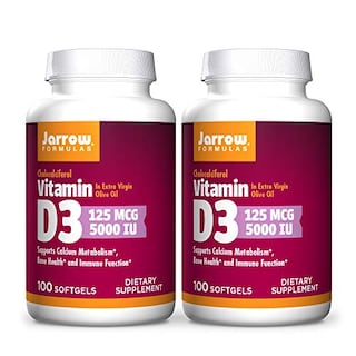 Foto 1 | Suplemento De Vitamina D3 De Jarrow Formulas, 5000 Ui, 100 Cápsulas Blandas X - Venta Internacional.