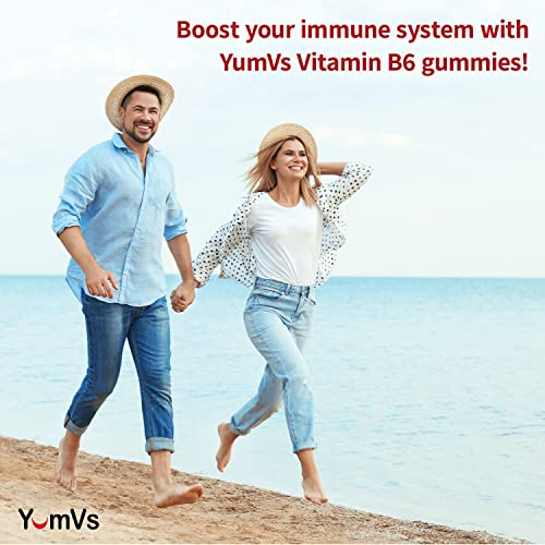 Foto 6 pulgar | Gomitas De Vitamina B6 Yumvs 100 Mg Para Adultos Con Sabor A 60 Bayas - Venta Internacional