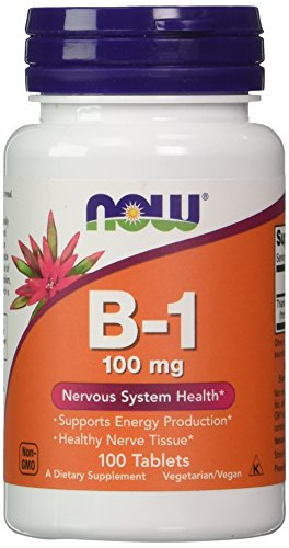 Foto 2 pulgar | Supplement Now Foods Vitamina B-1 (tiamina) 100 Mg 100 Comprimidos - Venta Internacional