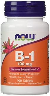 Foto 1 | Supplement Now Foods Vitamina B-1 (tiamina) 100 Mg 100 Comprimidos - Venta Internacional