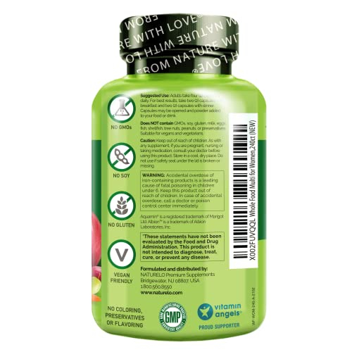 Foto 3 pulgar | Suplemento Multivitamínico Naturelo Whole Food Para Mujeres 240 Ca - Venta Internacional.