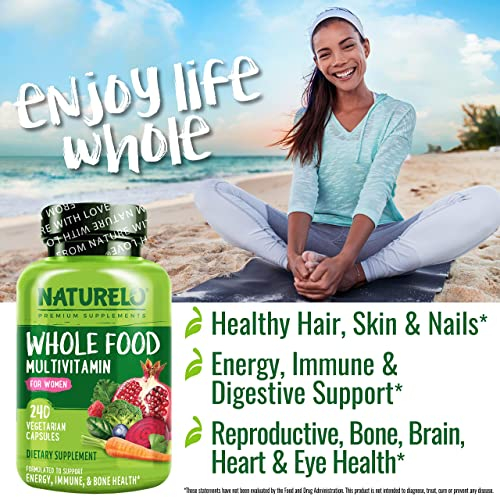 Foto 7 pulgar | Suplemento Multivitamínico Naturelo Whole Food Para Mujeres 240 Ca - Venta Internacional.