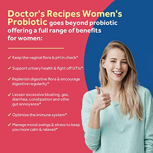 Foto 4 pulgar | Probióticos Doctor's Recipes 200 Mil Millones De Cfu (36 Cepas) Para Mujeres - Venta Internacional.