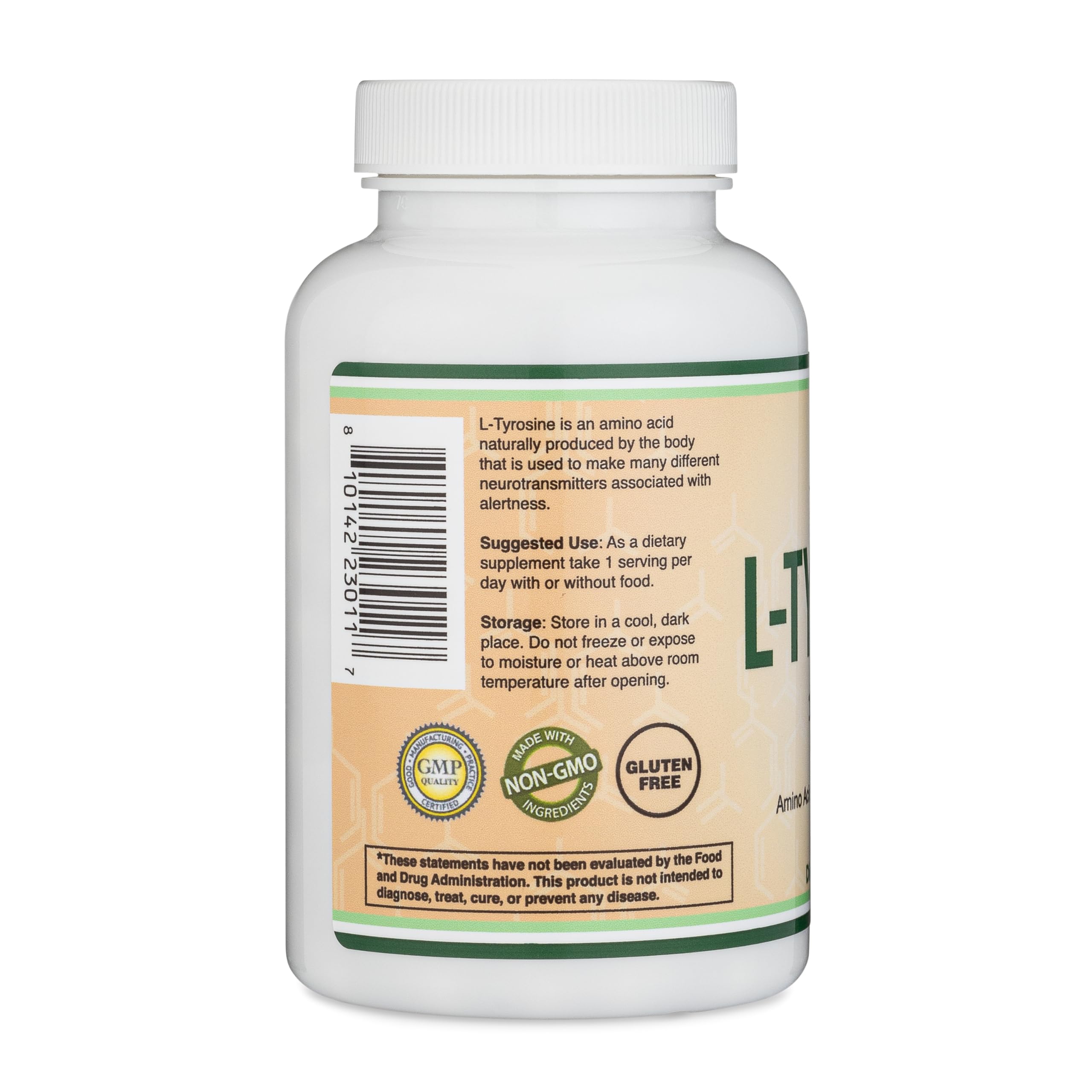 Foto 4 pulgar | Suplemento Double Wood L-tirosina 1000 Mg 120 Cápsulas - Venta Internacional.