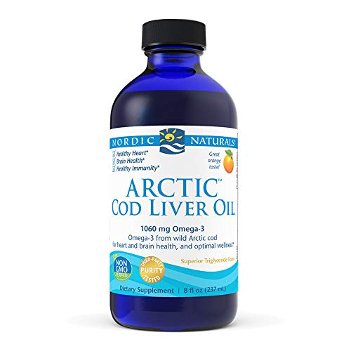Foto 2 pulgar | Aceite De Hígado De Bacalao Nordic Naturals Arctic 240 Ml 1060 Mg Omega-3 - Venta Internacional.