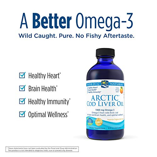Foto 3 | Aceite De Hígado De Bacalao Nordic Naturals Arctic 240 Ml 1060 Mg Omega-3 - Venta Internacional.